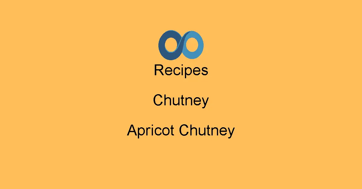 Apricot Chutney