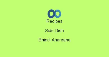 Bhindi Anardana