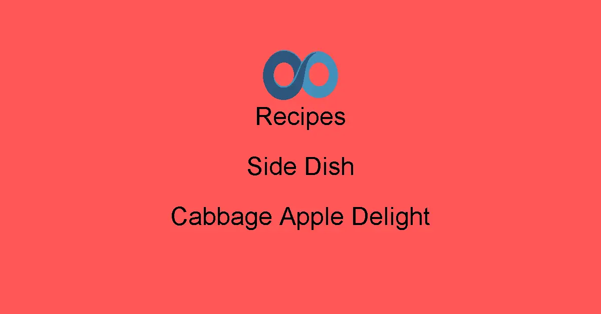 Cabbage Apple Delight