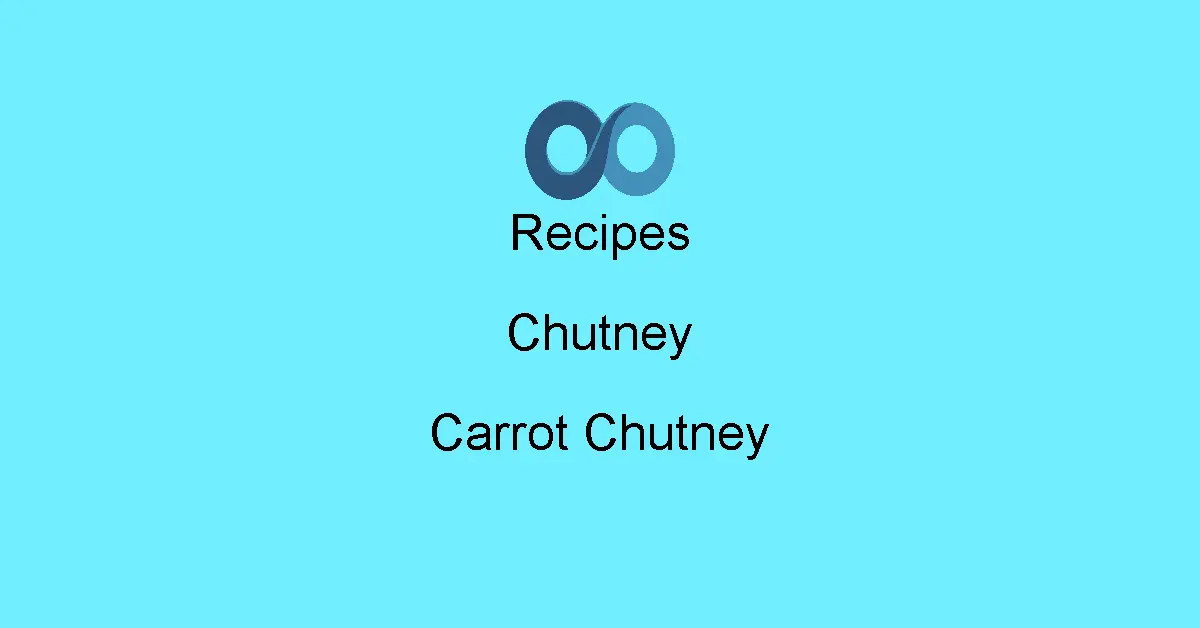 Carrot Chutney