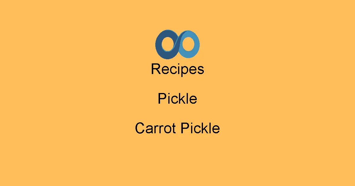 Carrot Pickle