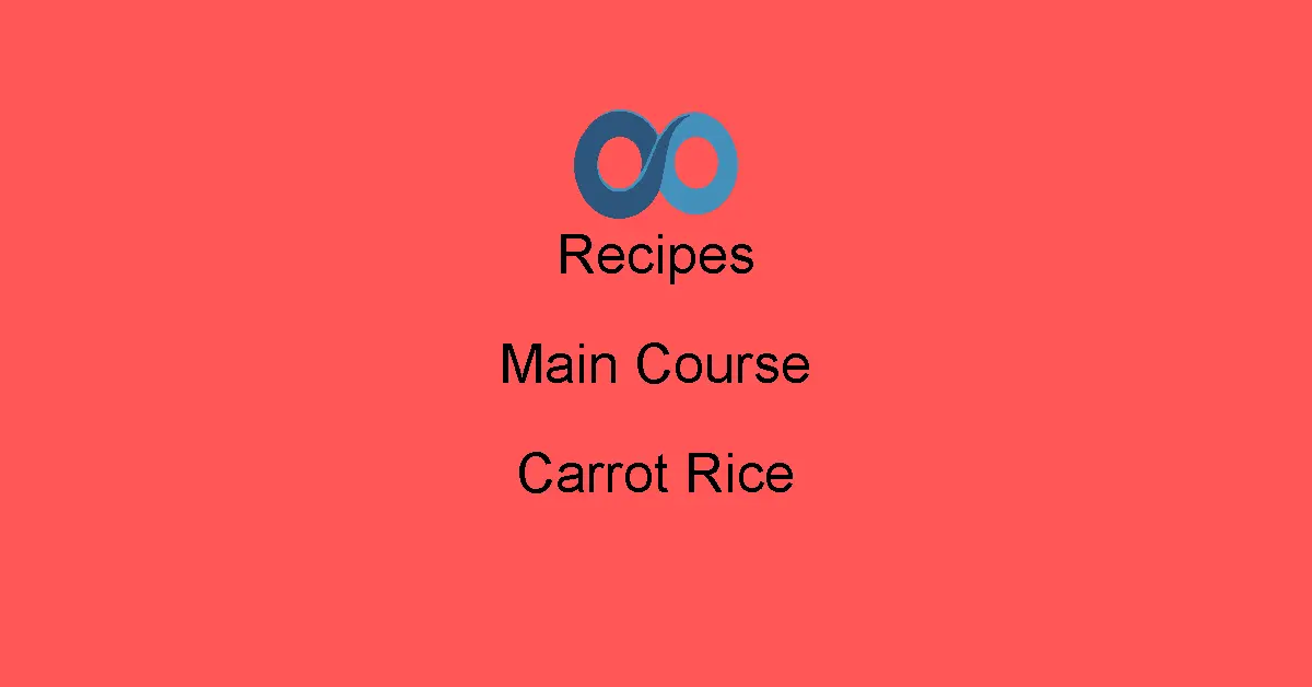 Carrot Rice