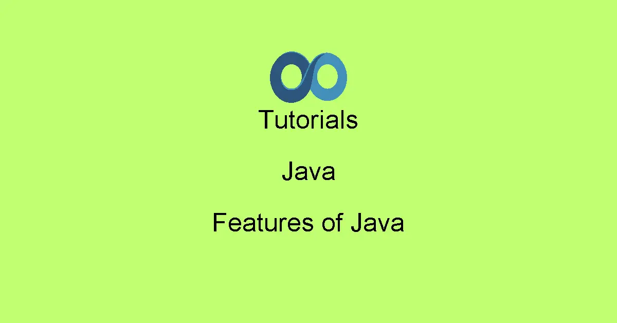 Features of Java