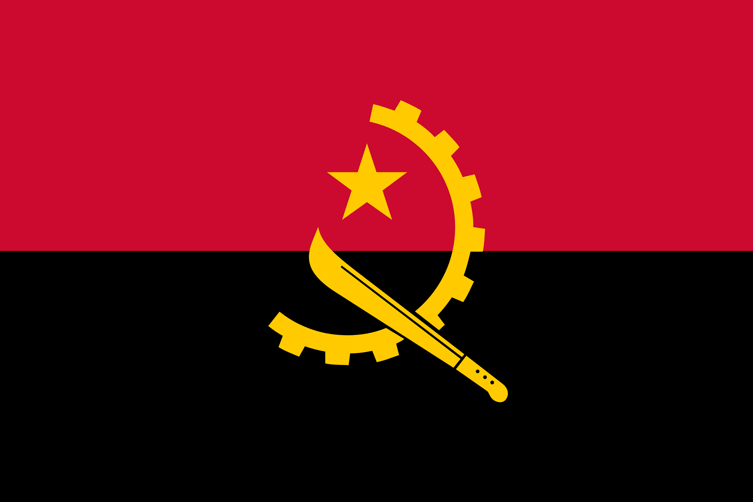 Angola Flag Angola Flag