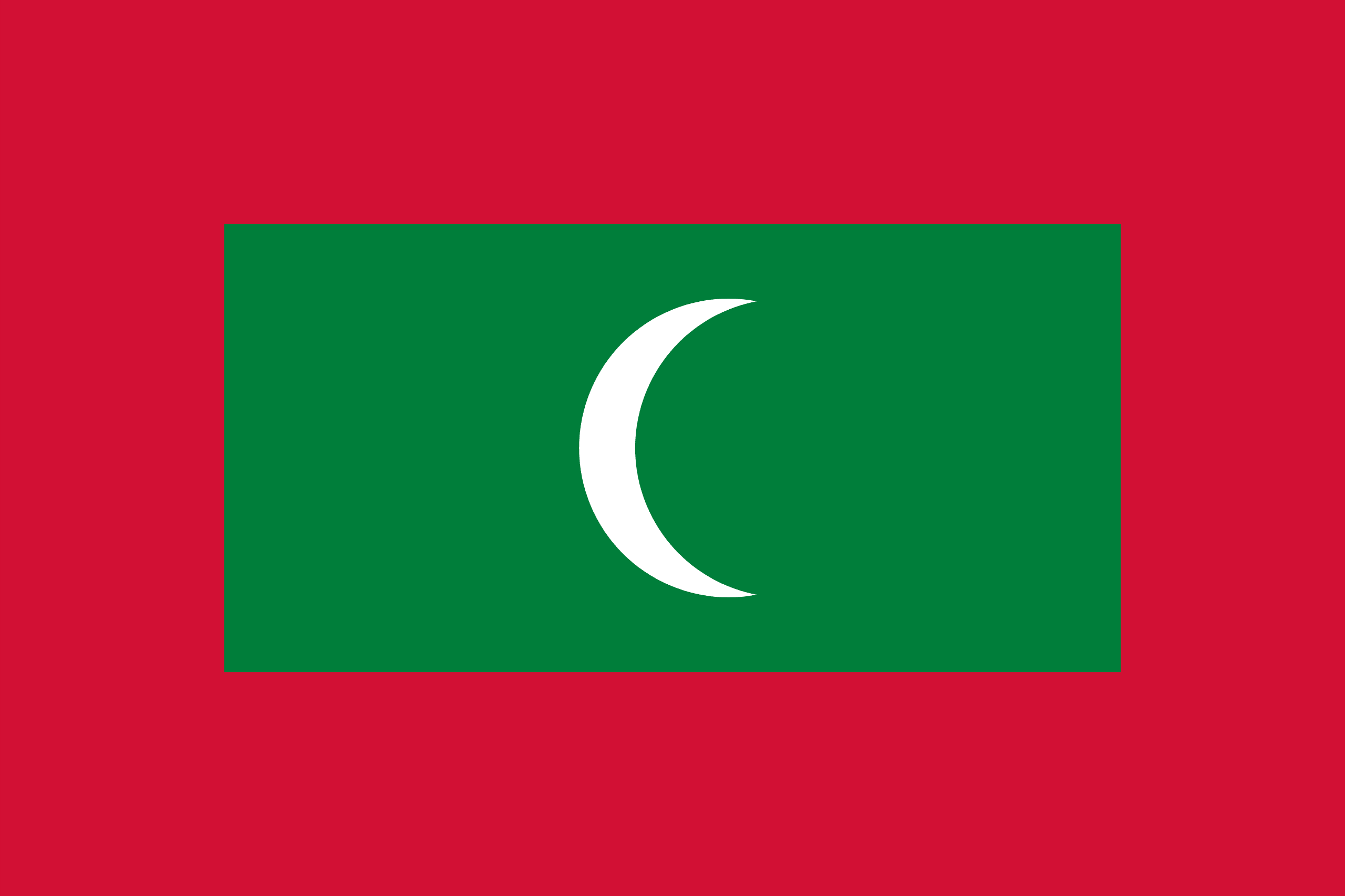 Maldives Flag Maldives Flag