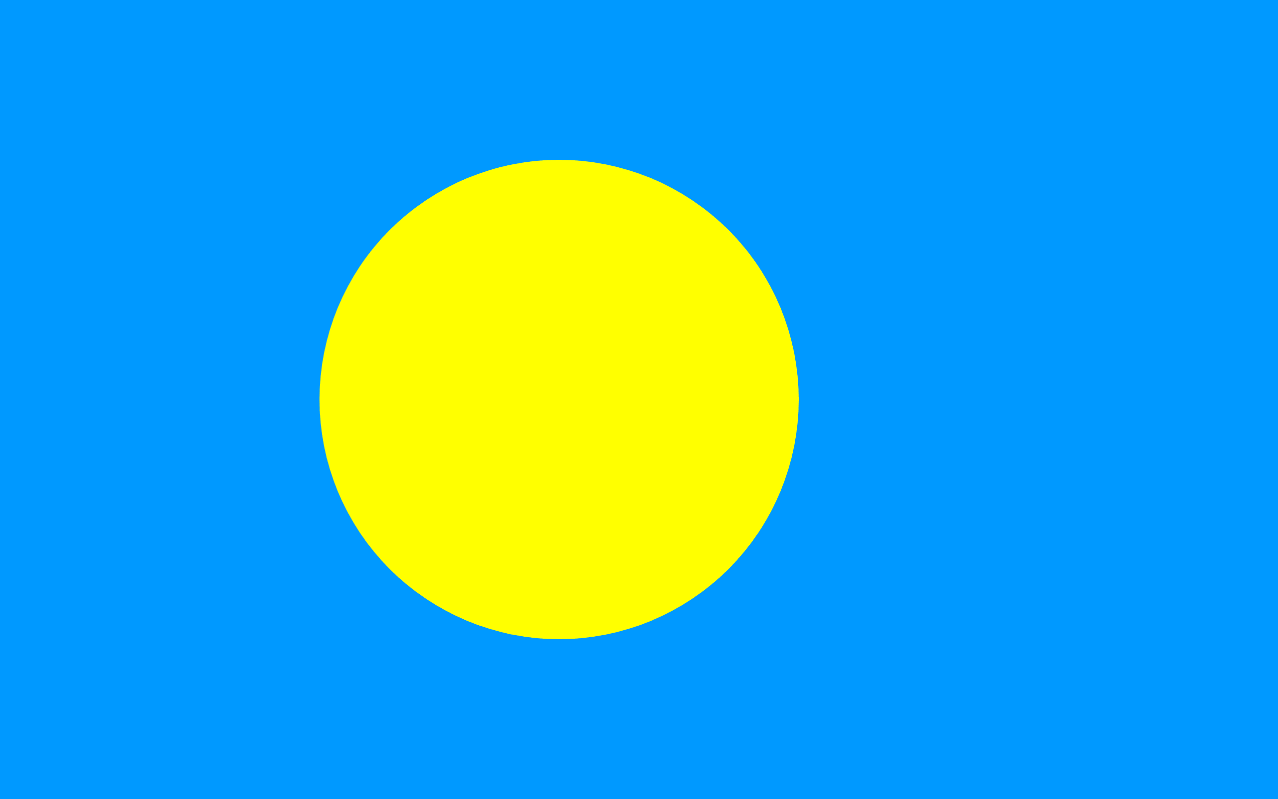 Palau Flag Palau Flag
