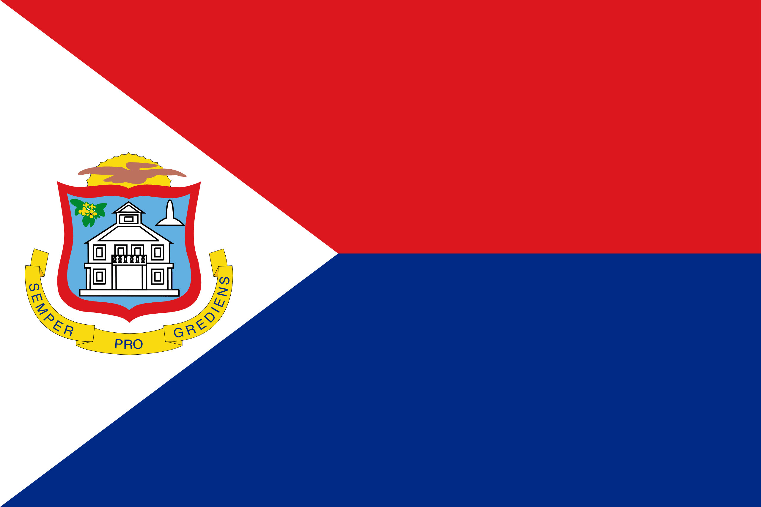 Sint Maarten Flag Sint Maarten Flag