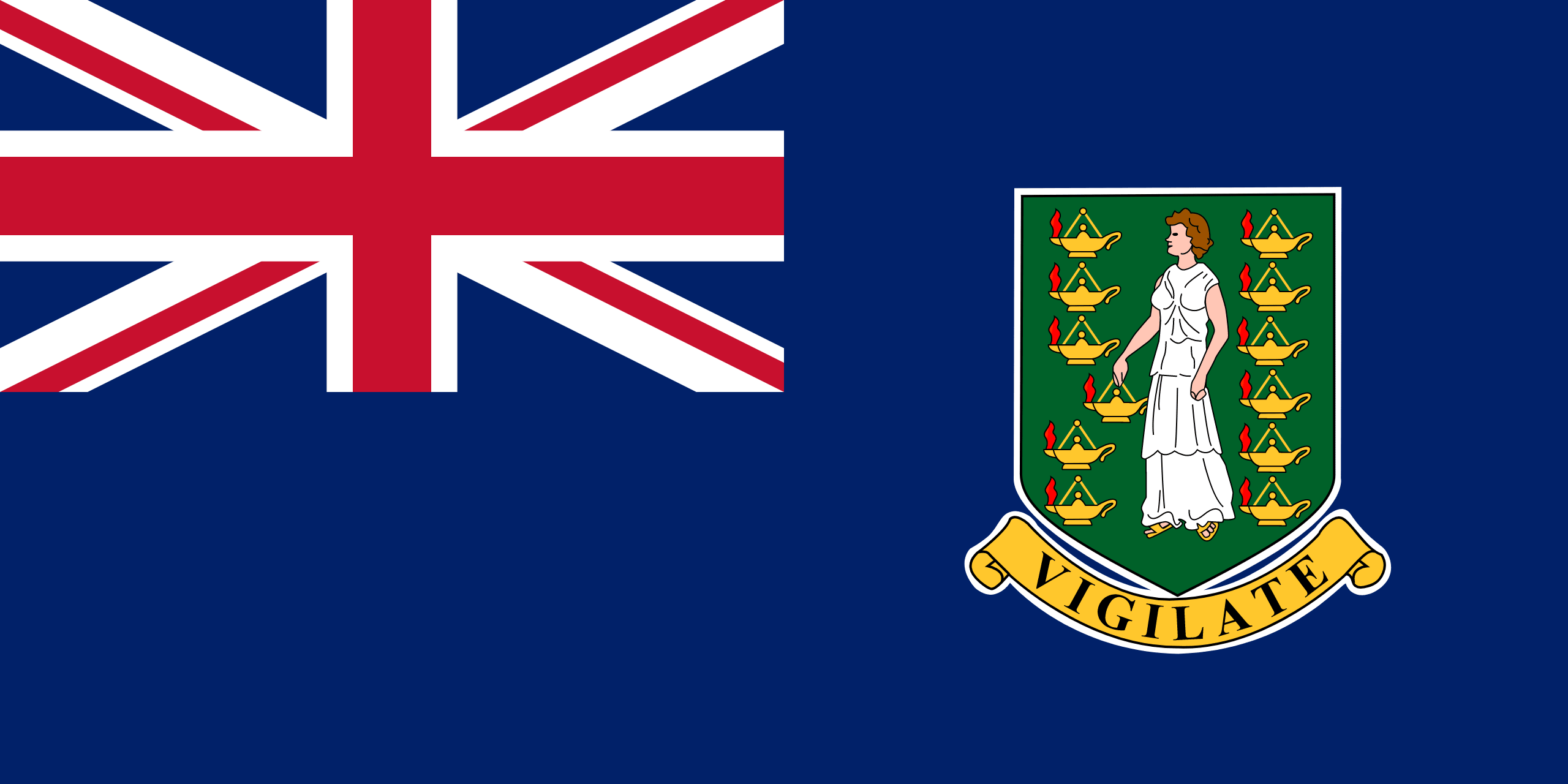 Virgin Islands (British) Flag Virgin Islands (British) Flag