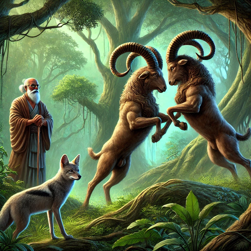 The Jackal and the Drum