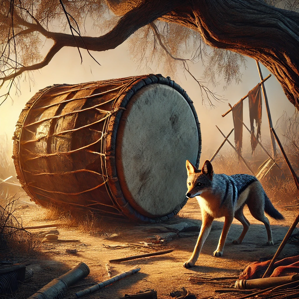The Jackal and the Drum