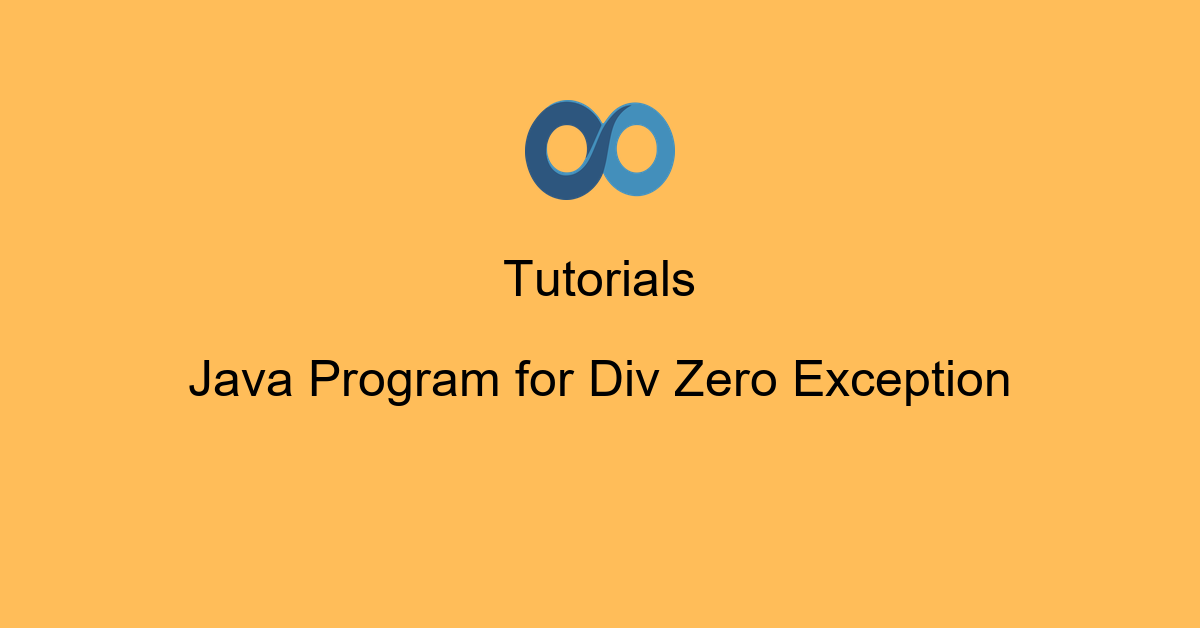Java Program for Div Zero Exception